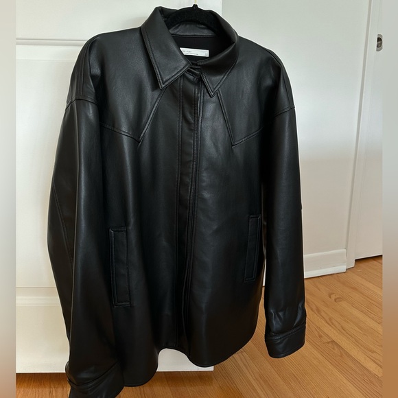 Oak + Fort vegan leather Shaket - Picture 3 of 3